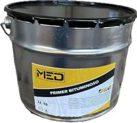 MED - PRIMER BITUMINOSO PER SOTTOFONDO GUAINE IMPERMEABILIZZANTI BASE ACQUA O BASE SOLVENTE [DIVERSI FORMATI] (BASE SOLVENTE 10LT)