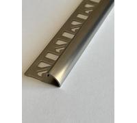 MED Profili pavimenti e rivestimenti, profilo jolly ad angolo, Acciaio inox, Alluminio e Plastica (ACCIAO INOX SATINATO H8)