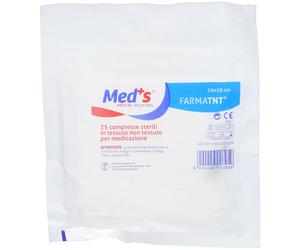 Med+s FarmaTNT Compresse Sterili 10X10Cm 25Pz 25 pz Garza