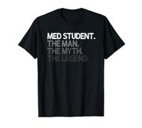 Med Student Medical The Man Mito Leggenda Regalo Maglietta