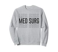 Med Surg Infermiere Medico Chirurgico Infermiere Pronto Soccorso Felpa