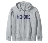 Med Surg Infermiere Medico Chirurgico Infermiere Pronto Soccorso Felpa con Cappuccio