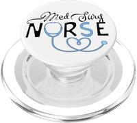 Med Surg Infermiere Medico Chirurgico Infermiere Pronto Soccorso PopSockets PopGrip per MagSafe