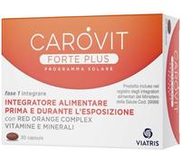 Carovit Forte Plus Integratore Alimentare a Base di Red Orange Complex, 30 Compr
