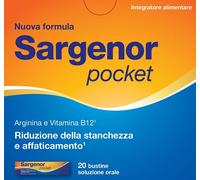 MEDA PHARMA SpA SARGENOR POCKET 20 BUSTINE DA 5 ML