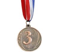 Medage medaglie di medaglie d'oro/Argento/in Bronzo da 5 cm con medaglie di Vincitore del Nastro for Il Nastro for Il Collo for Le medaglie di Maratona (Copper)