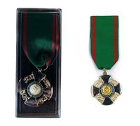 Medaglia Cavaliere Ufficiale Della Repubblica SCATOLA PLASTICA Idea Regalo