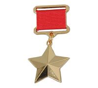 Medaglia degli eroi del lavoro socialista ' Sovietica, medaglie sovietiche, spilla comunista, simbolo sovietico, adorabile e facile da attaccare, 3,1 cm, perfetta per decorazioni per feste