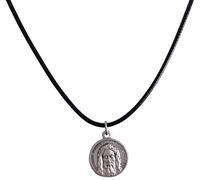 Medaglia del Santo Volto di Gesù Cristo con Laccio in Corda - Riproduzione del Volto della Sindone