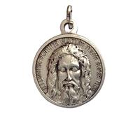 MEDAGLIA DEL VOLTO SANTO DI GESU' CRISTO - " QUELLA ORIGINALE " - RIPRODUZIONE DEL VOLTO DELLA SINDONE - 100% MADE IN ITALY