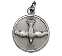 MEDAGLIA DELLO SPIRITO SANTO (LA COLOMBA DELLO SPIRITO SANTO) - LE MEDAGLIE DEI SANTI PATRONI -100% MADE IN ITALY