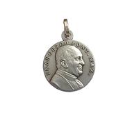 Medaglia di Papa Francesco In Argento Massiccio 925