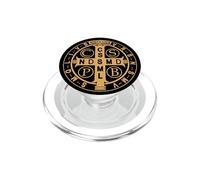 Medaglia di San Benedetto PAX Pace e Protezione PopSockets PopGrip per MagSafe