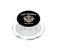 Medaglia di Santa Filomena Religioso Charm per Devographic PopSockets PopGrip per MagSafe