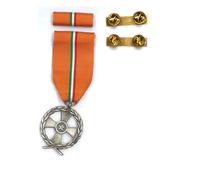 Medaglia e/o Nastrino Cooperazione Internazionale con Clip