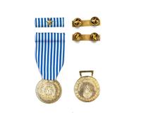 Medaglia e/o Nastrino D'oro al Merito di Servizio Polizia Penitenziaria + Clip