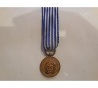 medaglia mignon al merito di lungo comando 2 classe bronzo argentato
