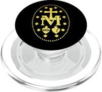 Medaglia miracolosa cattolica benedetta Nostra Signora PopSockets PopGrip per MagSafe