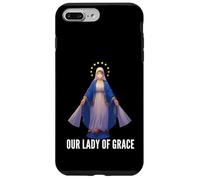 Medaglia Miracolosa Mariana Nostra Signora della Grazia Cattolica Custodia per iPhone 7 Plus/8 Plus