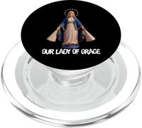Medaglia Miracolosa Mariana Nostra Signora della Grazia Cattolica PopSockets PopGrip per MagSafe