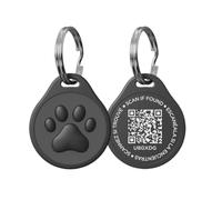 Medaglia per cani e gatti QR Code Intelligente - Medaglione personalizzato per collari, pettorine e guinzaglio per cani e gatti, localizzazione GPS in una scansione, senza abbonamento, impermeabile