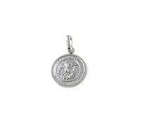 Medaglia San Miguel Ciondolo in Argento Sterling 925m 12mm.. Incisione inclusa nel prezzo - Personalizzabile - REGISTRAZIONE INCLUSA NEL PREZZO