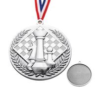 Medaglie Di Premi - Trofeo Di Scacchi Inciso Per La Partecipazione Al Gioco Di Scacchi | Regalo Di Riconoscimento Portatile Per La Vittoria Sportiva, Regalo Inciso Per Le Concorsi Sportivi