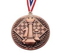 Medaglie Di Premi - Trofeo Di Scacchi Inciso Per La Partecipazione Al Gioco Di Scacchi | Regalo Di Riconoscimento Portatile Per La Vittoria Sportiva, Regalo Inciso Per Le Concorsi Sportivi