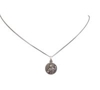 Medaglietta di San Giuda Taddeo Apostolo In Argento 925 con Catenina In Argento 925