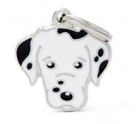 MEDAGLIETTA INCISA SERIE FRIENDS - TARGHETTA CANE DALMATA