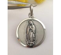 MEDAGLIETTA " MADONNA DI GUADALUPE " IN ARGENTO 925