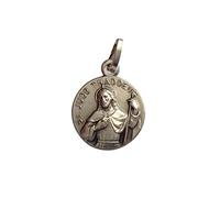 Medaglietta San Giuda Taddeo In Argento 925-925 Sterling Silver Saint Jude Thaddeus Medal