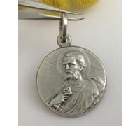 MEDAGLIETTA " SAN PIETRO APOSTOLO " IN ARGENTO 925