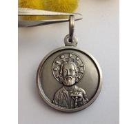 MEDAGLIETTA " SANTIAGO DE COMPOSTELA " IN ARGENTO 925 - N U O V A