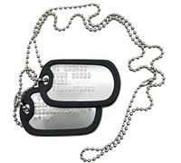 Medagliette militari personalizzate, targhette identificative di ricambio regolamentari per membri del servizio attivo e veterani di tutte le filiali dell'esercito, targhette identificative per