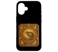 Medaglione barocco Kiwi Sunburst Custodia per iPhone 16