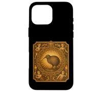 Medaglione barocco Kiwi Sunburst Custodia per iPhone 16 Pro Max