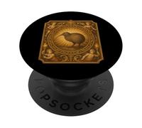 Medaglione barocco Kiwi Sunburst PopSockets PopGrip Adesivo
