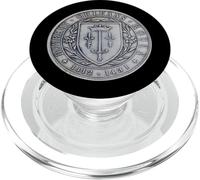 Medaglione con stemma della famiglia di Santa Giovanna d'Arco PopSockets PopGrip per MagSafe
