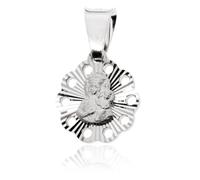 Medaglione in argento con l'immagine della Madonna di Częstochowa, 0,7 g, .925