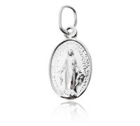Medaglione in argento con l'immagine della Madonna Immacolata, 0,9 g, .925
