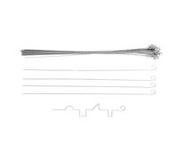 MedAT-Z 2024-50x filo per esercizi - 0,7 mm in confezione stabile - Filo per il processo di selezione per l'odontoiatria in Austria con occhiello originale