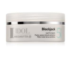 Medavita IDOL BlackJack pasta modellante per un fissaggio extra forte per capelli 100 ml