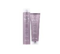 Medavita Keratin Miracle Sleek Hair Set - Shampoo e Maschera Liscianti per Capelli Crespi