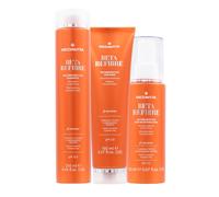 Medavita Shampoo 250ml Maschera 150ml Siero 150ml per Capelli Rovinati