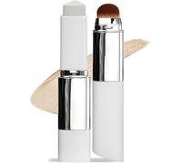 Medazy Color Changing Foundation Stick, Double-Headed Lightweight Foundation Stick for Flawless Coverage, Long-Lasting Matte Finish for All Skin Tones (Ivory)