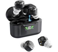 MEDca Wiederaufladbar mit Bluetooth für Senioren und Erwachsene - Digitales Personal Pair mit aufladbarer HD-LCD-Tragetasche, aktive Geräuschunterdrückung, keine Programmierung, einfach zu bedienen