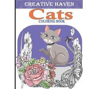 Meddani Coloring Creative Haven Cats Coloring Book (Tascabile)
