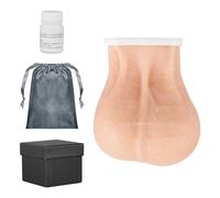 MedEduQuest Dimensione tascabile del modello testicolare maschio dell'esame, modello di pratica di palpazione del cancro del testicolo, modello testicolare per la TSE