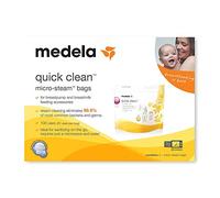 Medela 3 scatole di Quick Clean micro-steam Bags. 5 confezioni per scatola